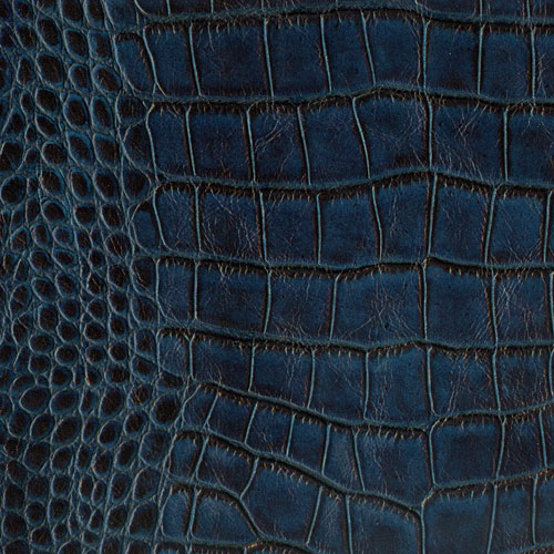 Tuscany Croc #B14 Indigo Blue